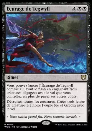 Les Friches d\'Eldraine - Commander Decks - Écurage de Tegwyll