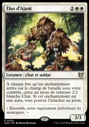 Les Friches d\'Eldraine - Commander Decks - Élus d\'Ajani