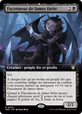 Les Friches d\'Eldraine - Commander Decks - Façonneur de lames færie