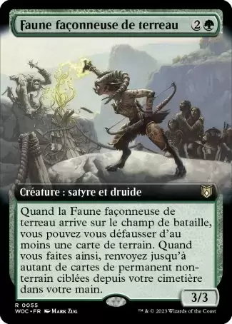 Les Friches d\'Eldraine - Commander Decks - Faune façonneuse de terreau