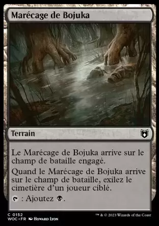 Les Friches d\'Eldraine - Commander Decks - Marécage de Bojuka
