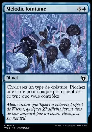 Les Friches d\'Eldraine - Commander Decks - Mélodie lointaine