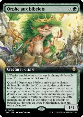 Les Friches d\'Eldraine - Commander Decks - Orphe aux bibelots