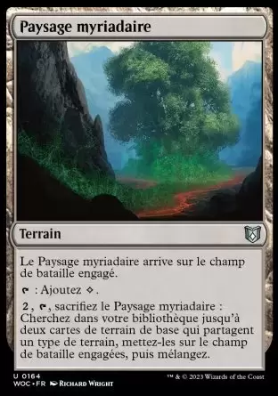 Les Friches d\'Eldraine - Commander Decks - Paysage myriadaire