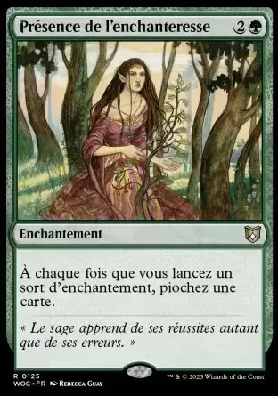 Les Friches d\'Eldraine - Commander Decks - Présence de l\'enchanteresse
