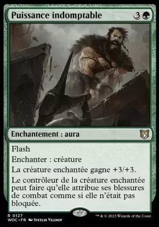 Les Friches d\'Eldraine - Commander Decks - Puissance indomptable