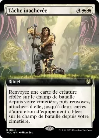 Les Friches d\'Eldraine - Commander Decks - Tâche inachevée