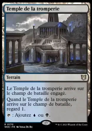 Les Friches d\'Eldraine - Commander Decks - Temple de la tromperie