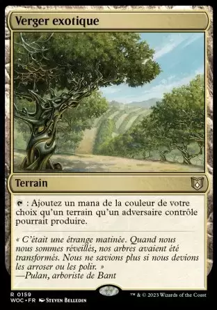 Les Friches d\'Eldraine - Commander Decks - Verger exotique