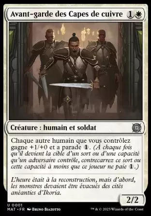 L\'invasion des Machines : Le Jour d\'après - Avant-garde des Capes de cuivre
