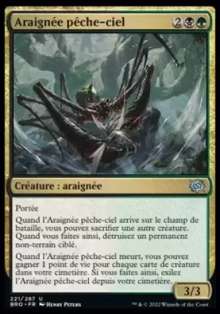 La Guerre Fratricide - Araignée pêche-ciel