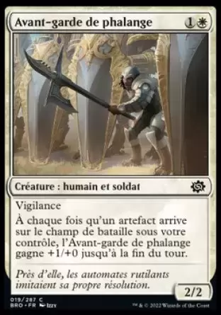 La Guerre Fratricide - Avant-garde de phalange