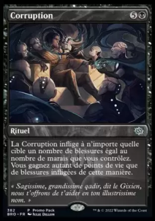 La Guerre Fratricide - Corruption