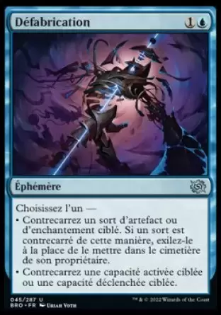 La Guerre Fratricide - Défabrication