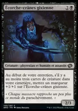 La Guerre Fratricide - Écorche-crânes gixienne