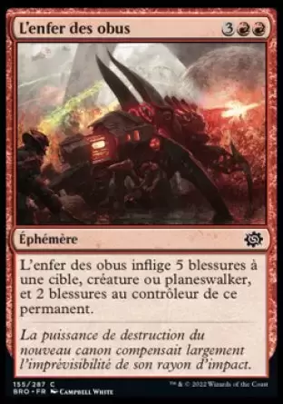 La Guerre Fratricide - L\'enfer des obus