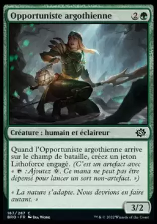 La Guerre Fratricide - Opportuniste argothienne