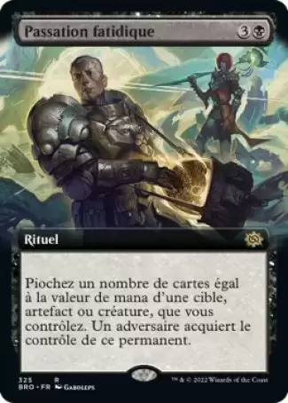 La Guerre Fratricide - Passation fatidique