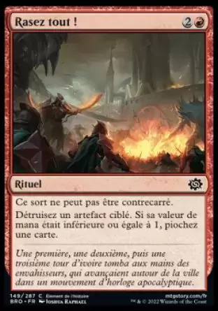 La Guerre Fratricide - Rasez tout !