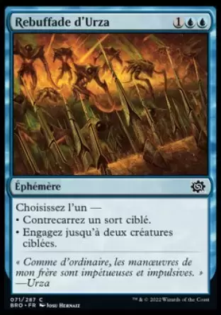 La Guerre Fratricide - Rebuffade d\'Urza