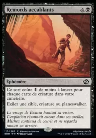 La Guerre Fratricide - Remords accablants
