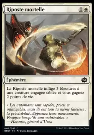 La Guerre Fratricide - Riposte mortelle