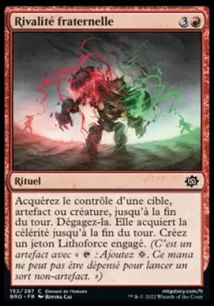 La Guerre Fratricide - Rivalité fraternelle