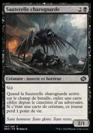 La Guerre Fratricide - Sauterelle charognarde