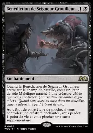 Les Friches d\'Eldraine - Bénédiction de Seigneur Grouilleur