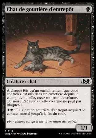 Les Friches d\'Eldraine - Chat de gouttière d\'entrepôt