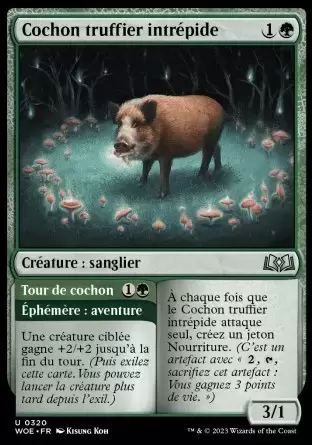 Les Friches d\'Eldraine - Cochon truffier intrépide