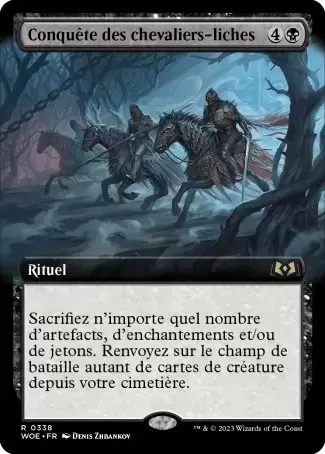 Les Friches d\'Eldraine - Conquête des chevaliers-liches