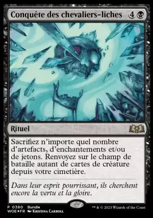 Les Friches d\'Eldraine - Conquête des chevaliers-liches