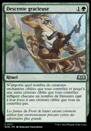 Les Friches d\'Eldraine - Descente gracieuse