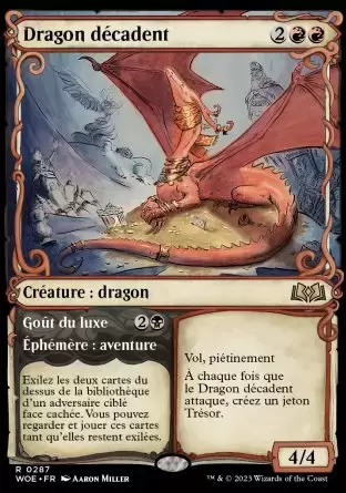 Les Friches d\'Eldraine - Dragon décadent