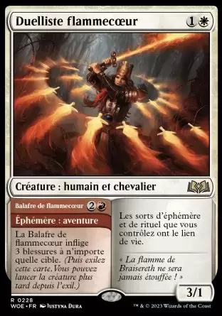 Les Friches d\'Eldraine - Duelliste flammecoeur