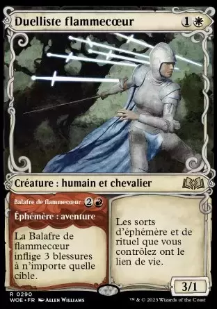 Les Friches d\'Eldraine - Duelliste flammecoeur