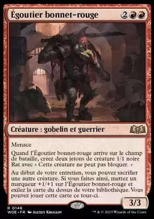 Les Friches d\'Eldraine - Egoutier bonnet-rouge