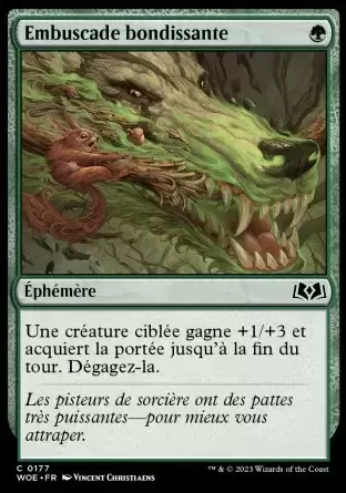 Les Friches d\'Eldraine - Embuscade bondissante
