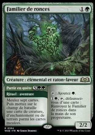 Les Friches d\'Eldraine - Familier de ronces