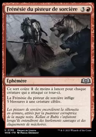 Les Friches d\'Eldraine - Frénésie du pisteur de sorcière