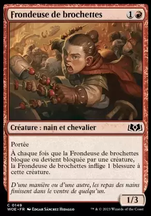 Les Friches d\'Eldraine - Frondeuse de brochettes
