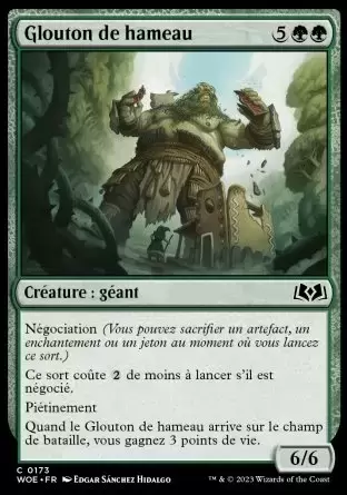 Les Friches d\'Eldraine - Glouton de hameau