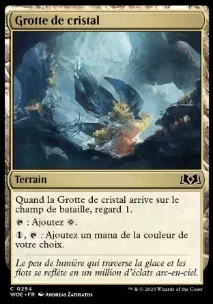 Les Friches d\'Eldraine - Grotte de cristal