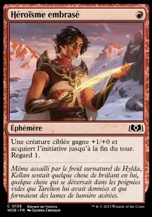Les Friches d\'Eldraine - Héroïsme embrasé