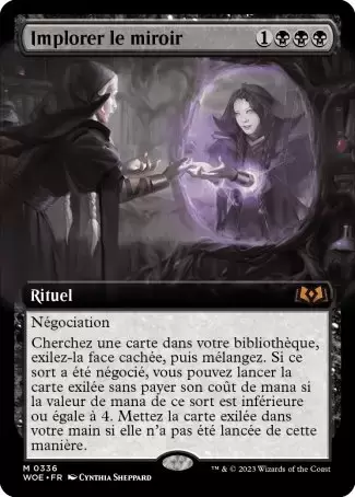 Les Friches d\'Eldraine - Implorer le miroir