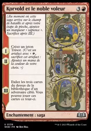 Les Friches d\'Eldraine - Korvold et le noble voleur