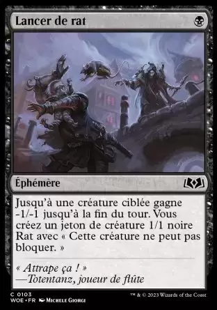 Les Friches d\'Eldraine - Lancer de rat