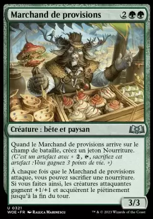 Les Friches d\'Eldraine - Marchand de provisions