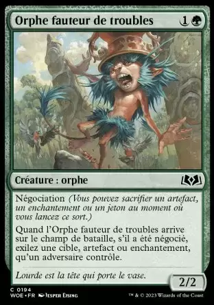Les Friches d\'Eldraine - Orphe fauteur de troubles